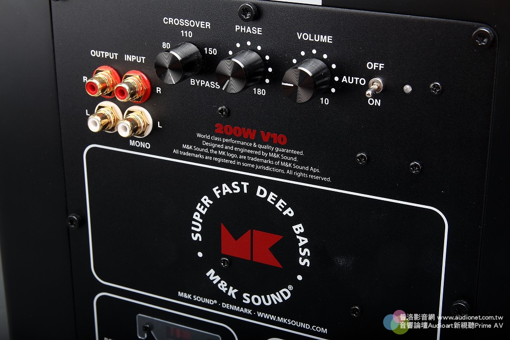愷銳M&K Sound V10主動式超低音喇叭