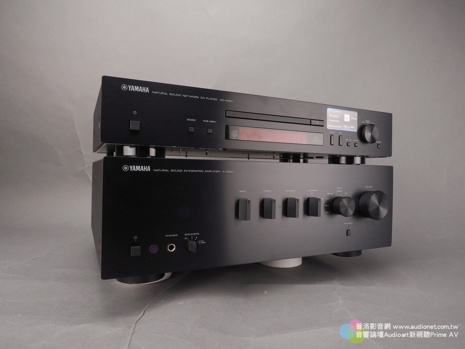 Yamaha CD-N301、A-S301+Tangetn Spectrum X4，音質甜美的俏麗佳人