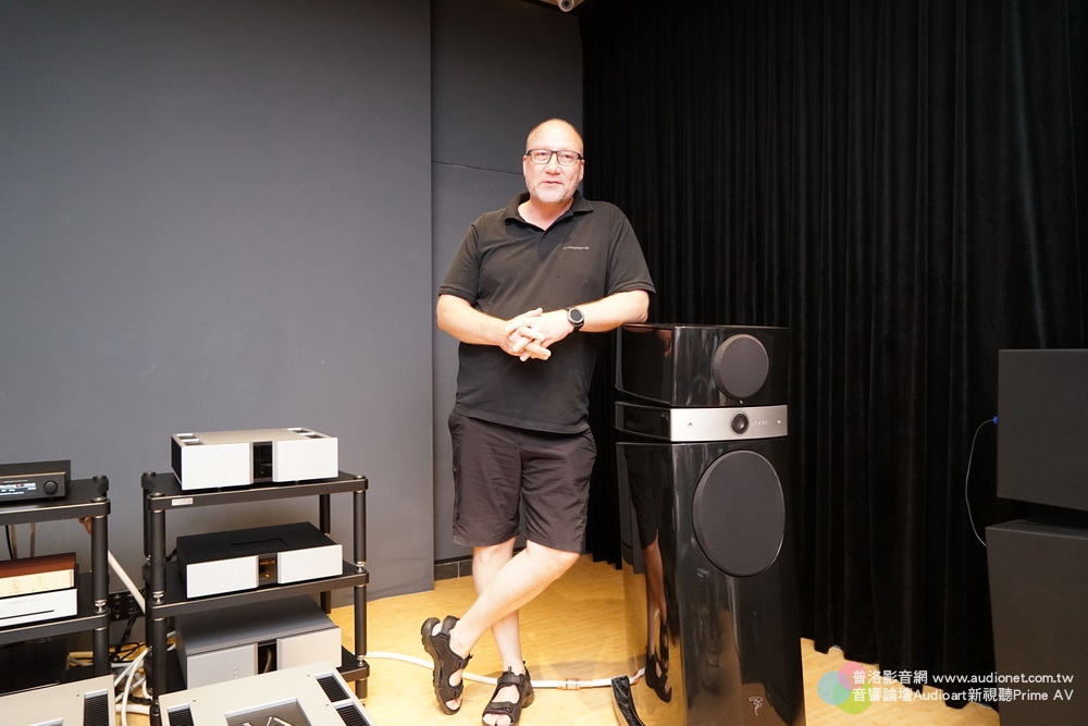 Vitus Audio老闆Hans-Ole Vitus來台發表SIA-030綜合機
