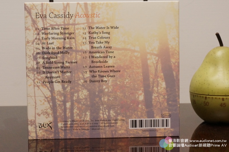 Eva Cassidy Acoustic吉他伴奏清唱，道盡人間事