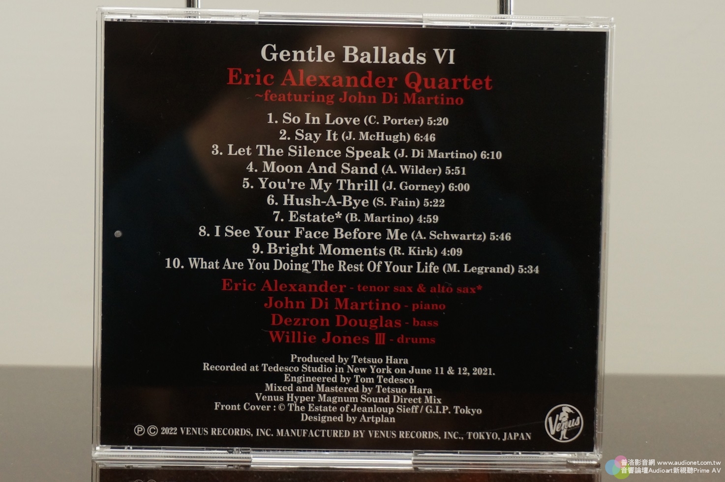 Gentle Ballads VI，Eric Alexander Quartet溫柔情歌第六集