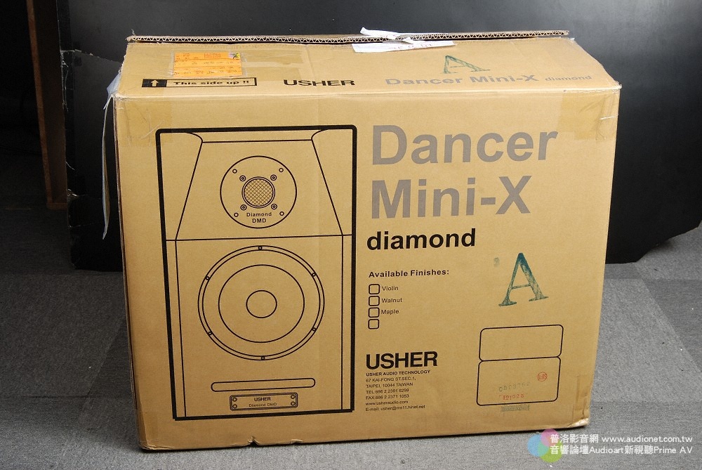 雅瑟 史上最實惠的鑽石高音單體喇叭，Usher Dancer Mini-X書架