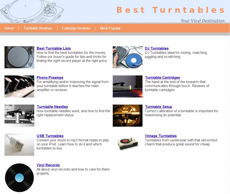 實用黑膠網站03：黑膠入門者必看的Best Turntable網站