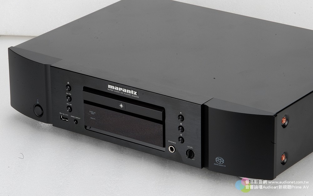 Marantz SA8005：USB Audio、SACD、CD播放一機搞定