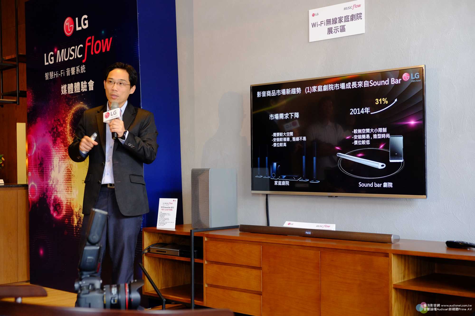 LG 台灣樂金,LG Music Flow智慧音響實現不一樣的多室系統