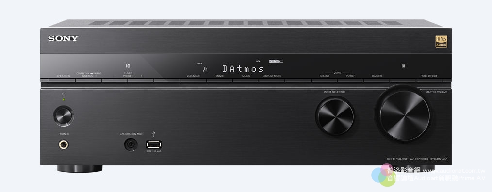 Sony首部支援Dolby Atmos的環繞擴大機-STR-DN1080
