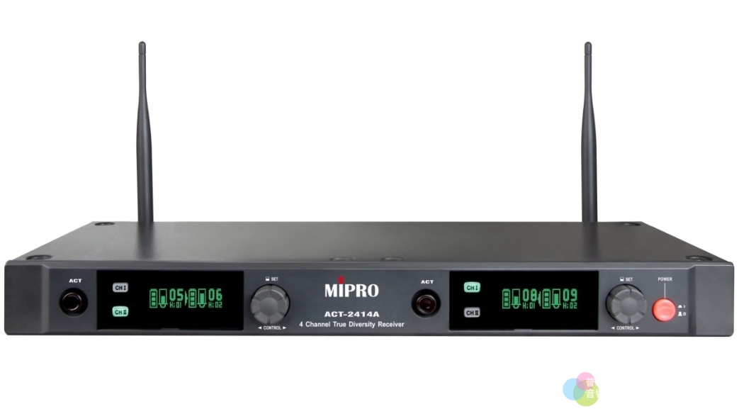 MIPRO推出ACT-2414A四頻道無線麥克風系統