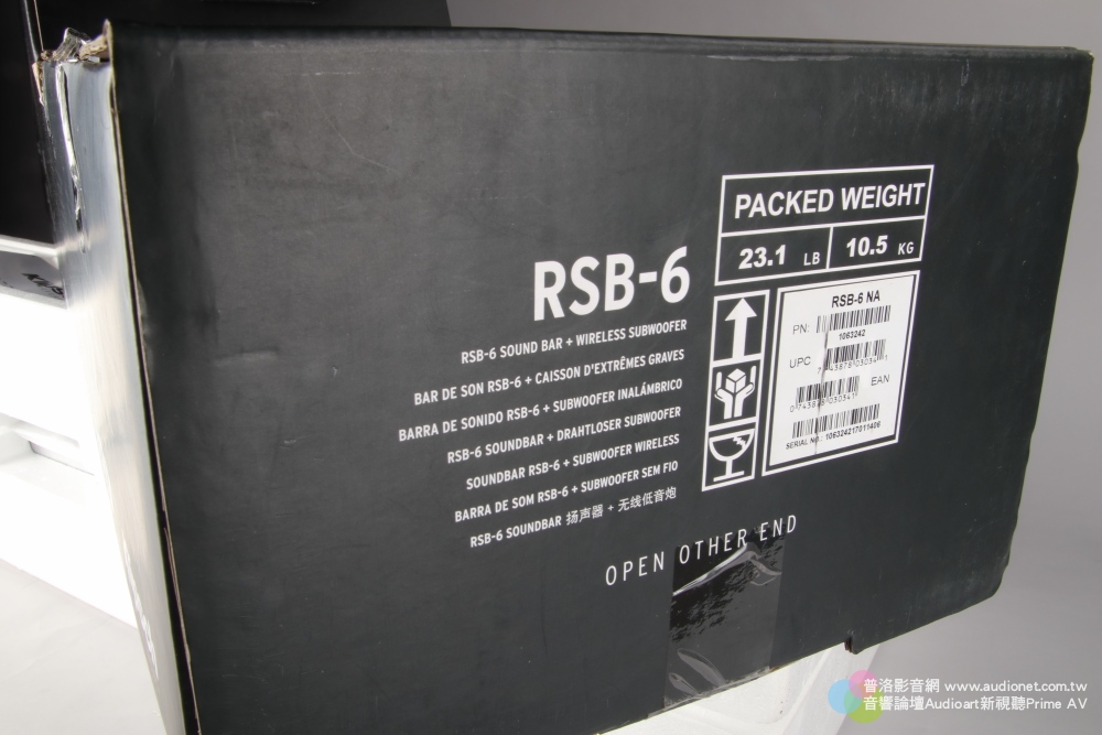 Klipsch RSB-6開箱