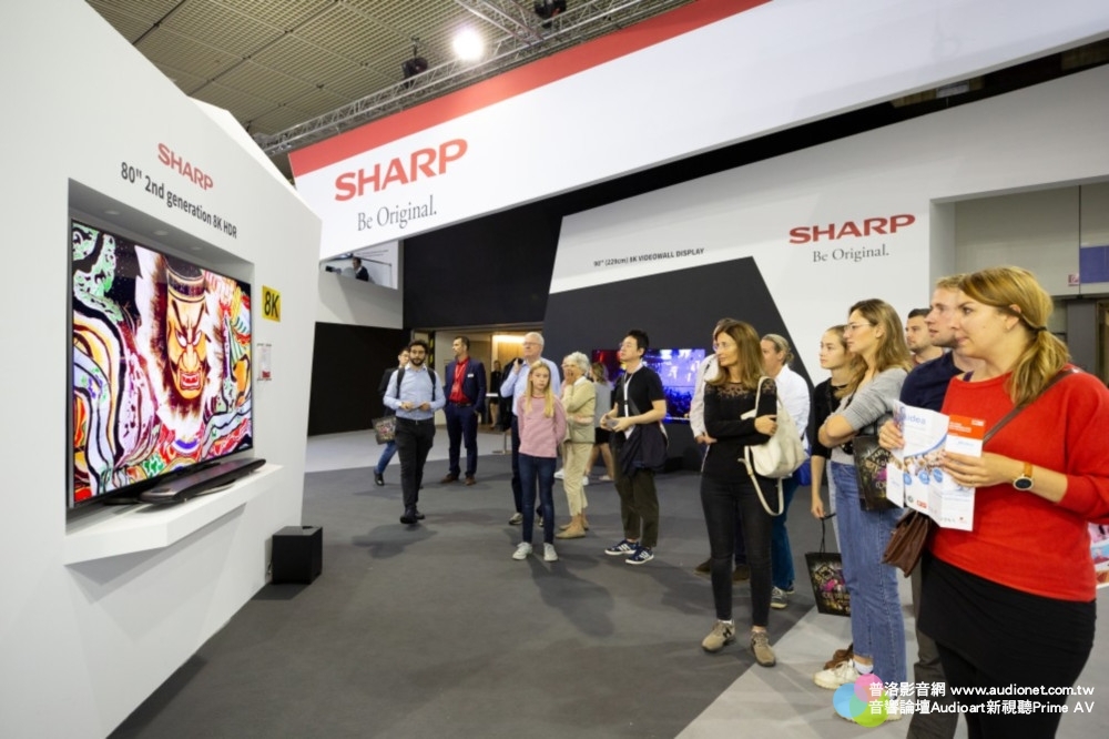 全球唯一量產8K電視的品牌：SHARP