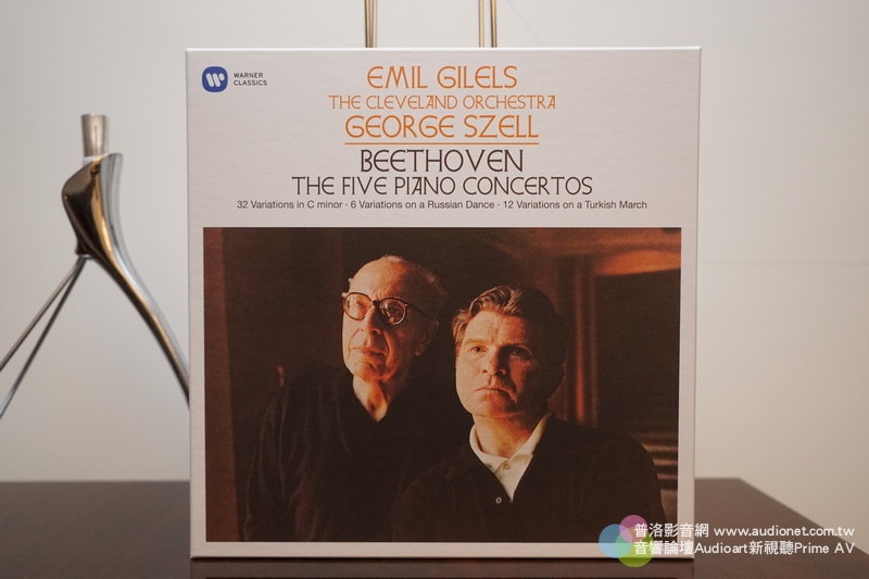 Emil Gilels與Gorge Szell的貝多芬五首鋼琴協奏曲