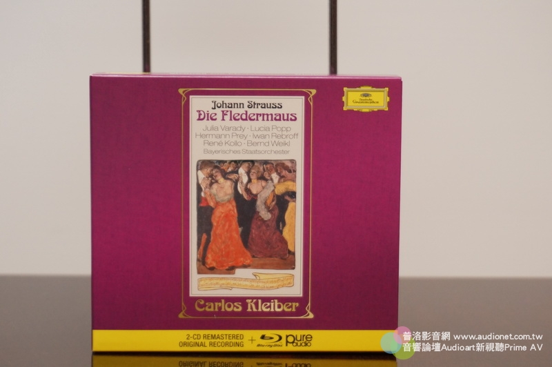 小約翰史特勞斯輕歌劇蝙蝠Carlos Kleiber指揮巴伐利亞國家管弦樂團附贈192kHz藍光碟 ...