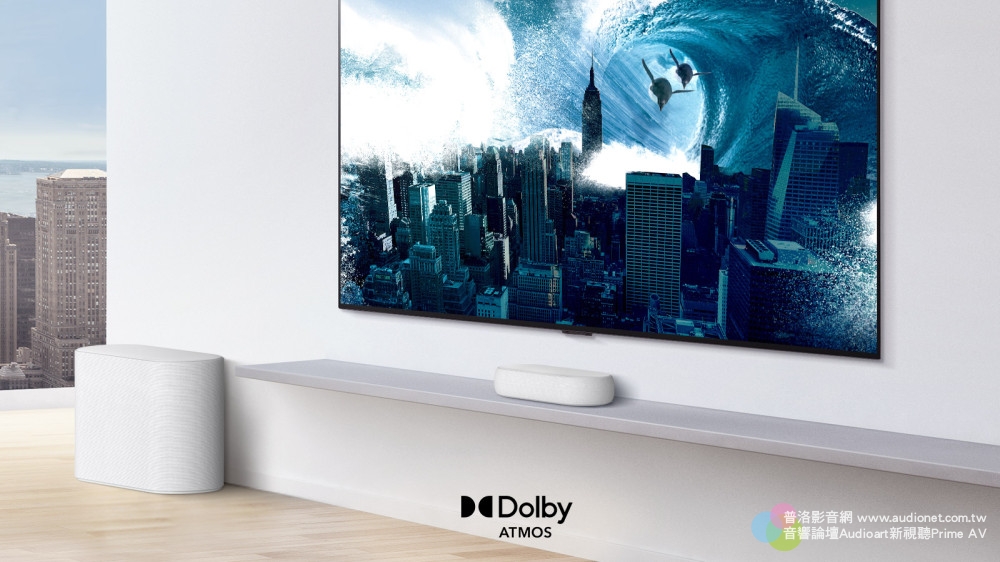 LG Eclair QP5：尺寸可愛，一樣有Dolby Atmos效果的Soundbar
