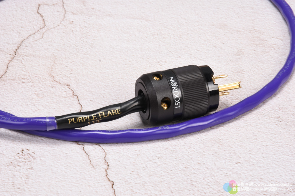 Nordost Purple flare 8字型電源線評測：超乎預期的有感升級