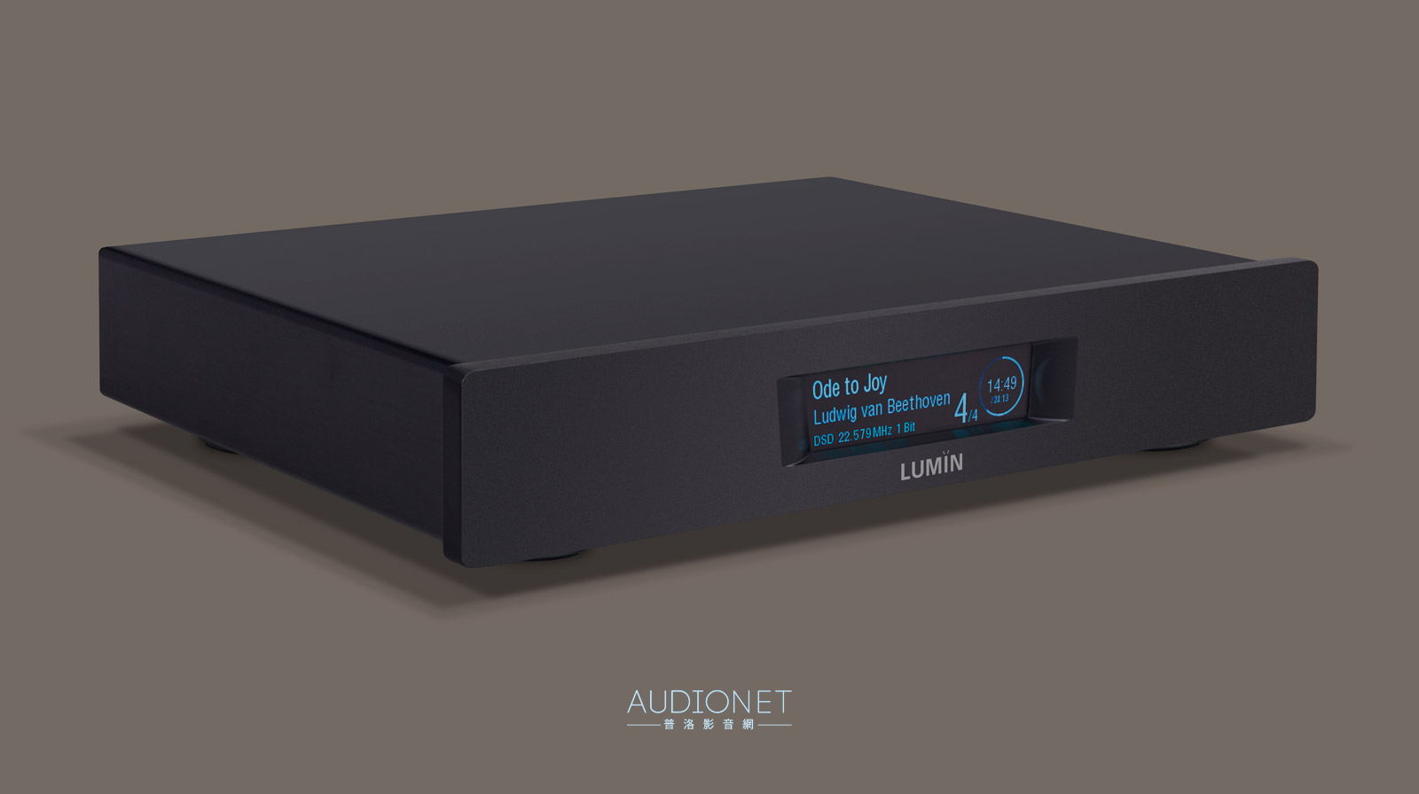 Lumin U2 Mini串流播放轉盤，全新處理器，效能更強大！