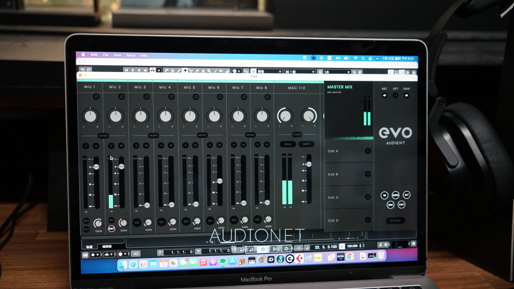 Audient EVO 16：提供入門者使用的專業錄音介面